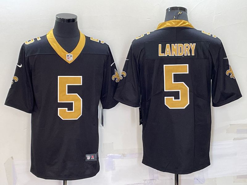 Men New Orleans Saints #5 Landry Black 2022 Nike Limited Vapor Untouchable NFL Jersey->green bay packers->NFL Jersey